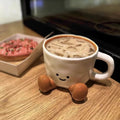Cute Cartoons Ceramic Mug，Creative Coffee Milk Tea Water Cup Breakfast Cup Mugs，Drinkware Kitchen Cup，Birthday Gift